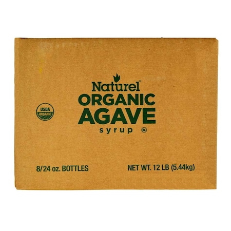 Naturel Organic Agave Light Bottle 24 oz., PK8 62625